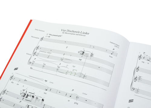 Ausschnitt von: Vier Dischereit-Lieder